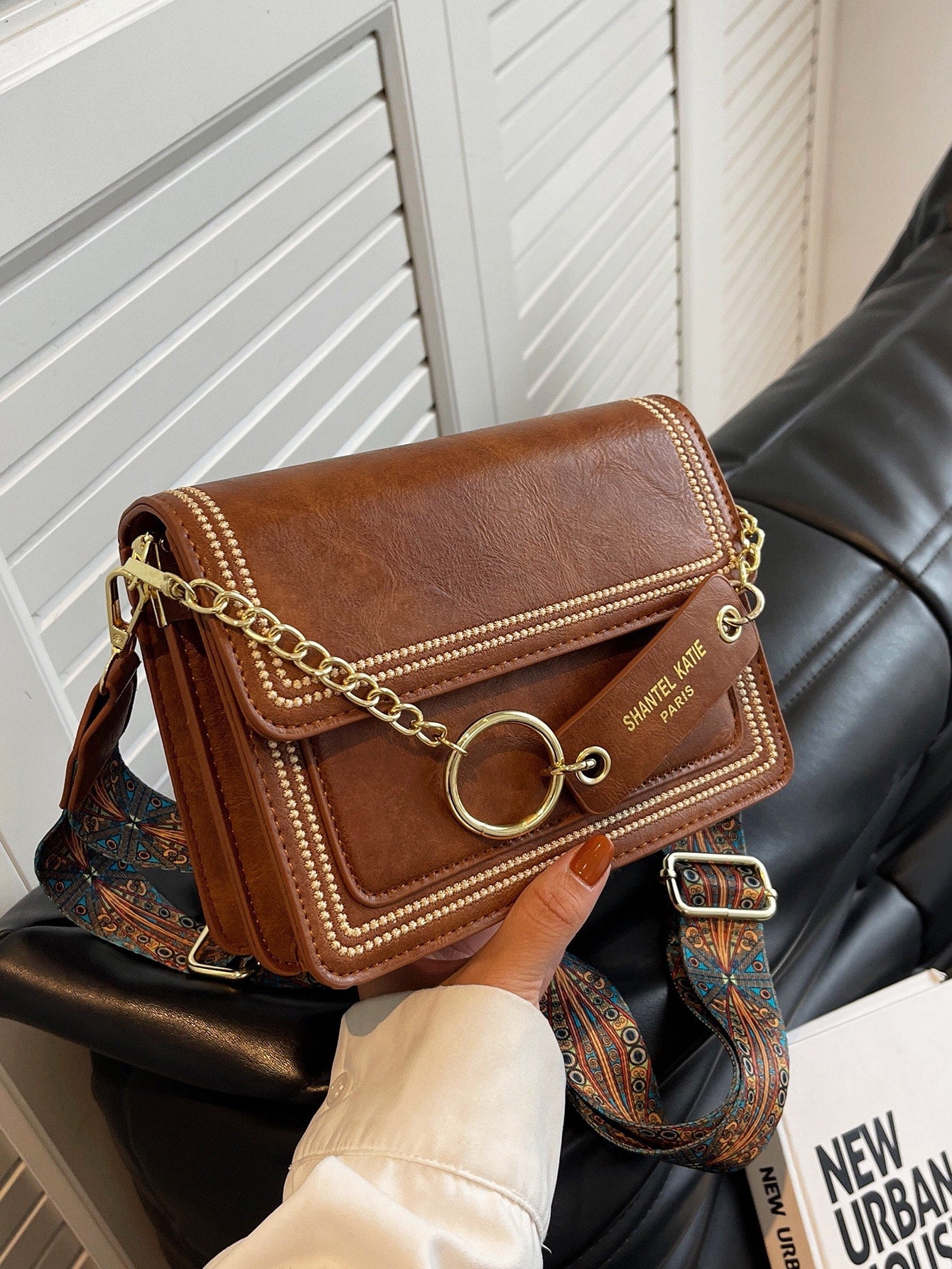 Lightweight,Business Casual Mini Minimalist Flap Square Bag for Teen Girls Women College Students,Rookies & White-Collar Workers Perfect for Office,College,Work ,Business,Commute,Outdoors, Travel, Outings