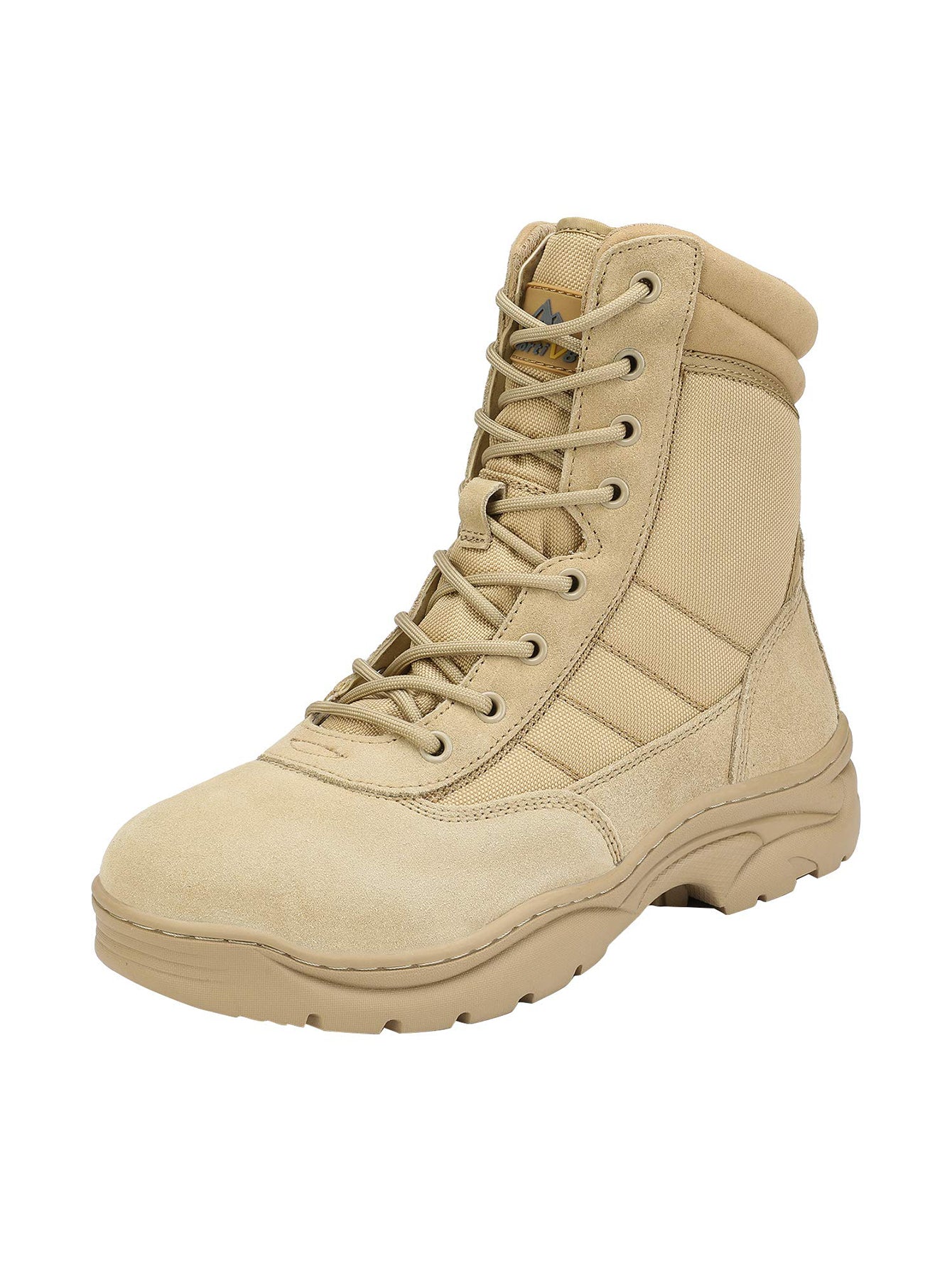 Men'S Tactical Work Boots Side Zipper Cortex Outdoor Motorcycle Combat Boots