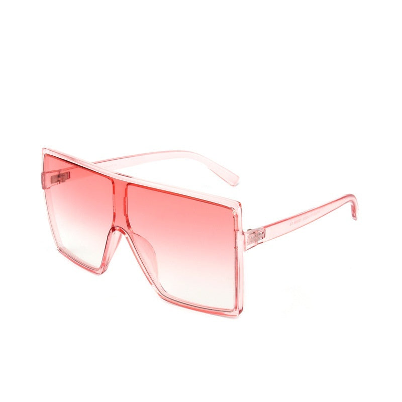 Fashion Colorful Multi-color Sunglasses Female Personalized Street Shot Net Red Sunglasses Frame