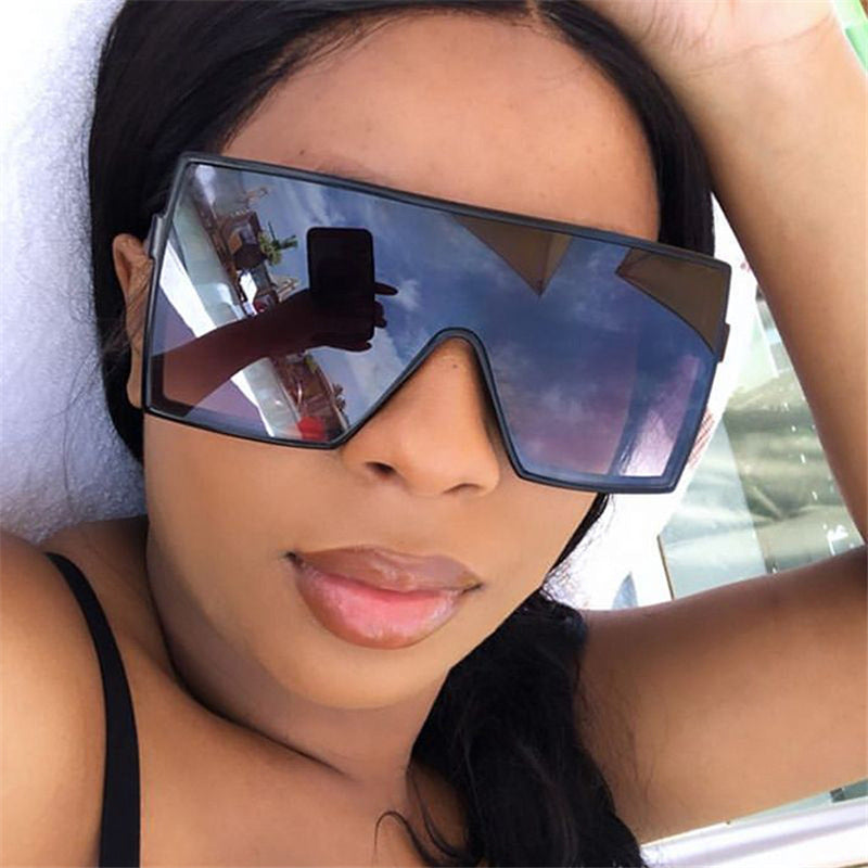 Fashion Colorful Multi-color Sunglasses Female Personalized Street Shot Net Red Sunglasses Frame