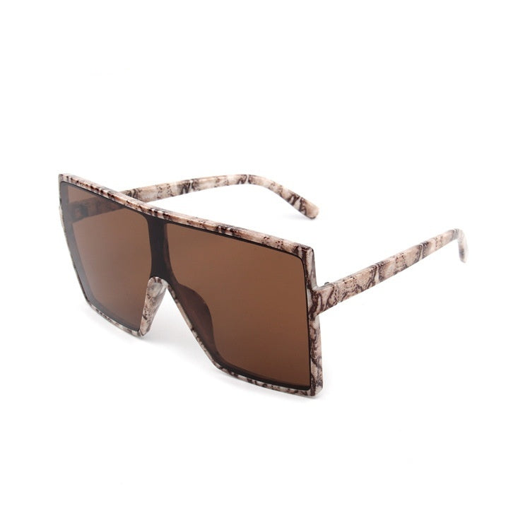 Fashion Colorful Multi-color Sunglasses Female Personalized Street Shot Net Red Sunglasses Frame